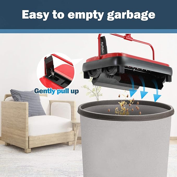 Eyliden Carpet Sweeper, Mini Size Lightweight Hand Push - Field & Grace