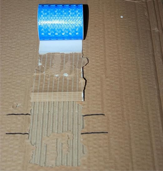 Industrial Reflective Tape Blue Outdoor Waterproof 3 inch, High Visibility - Image 2