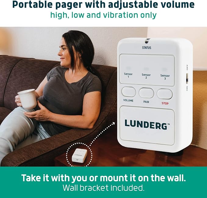 Lunderg Bed Alarm for Elderly Adults & Chair Alarm Set - Image 4