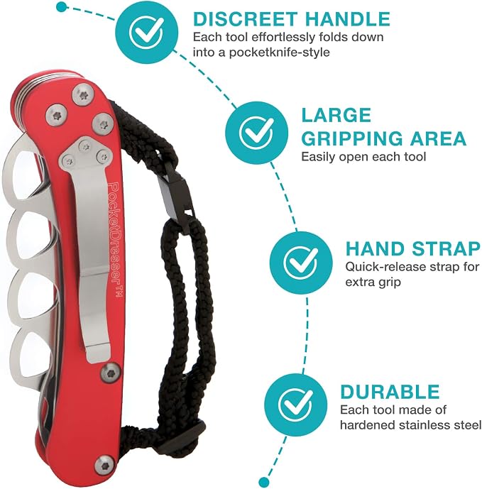 Vivi Zipper Pull and Button Hook Pocket Dresser and Dressing Aid - Image 7