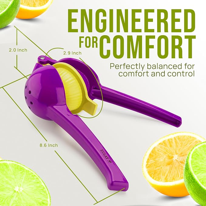 Zulay Kitchen Metal 2-in-1 Lemon Squeezer - Image 5