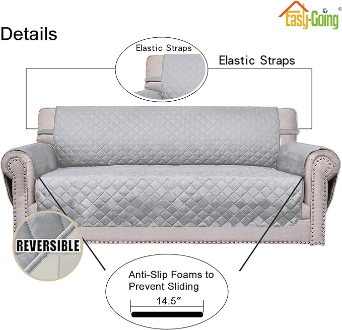 Easy-Going Reversible Couch Cover - Image 3