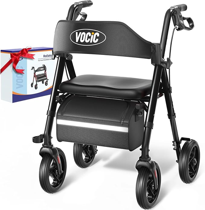 VOCIC Walkers for Seniors, Z21 Rollator Walker by VOCIC
