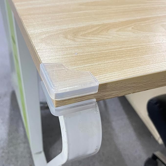 Food-Graded Silicone Clear Corner Protectors, Baby Proofing Table Edge Guards - Image 3