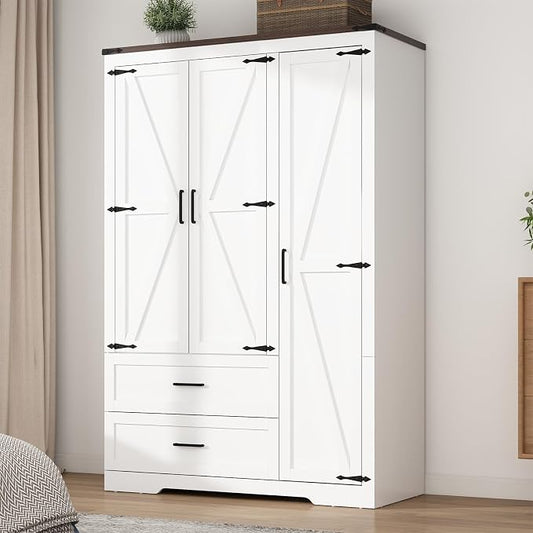 3 Doors Wardrobe Armoire Closet by Hlivelood