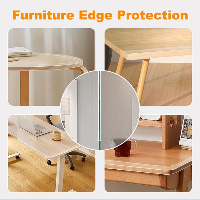 1.57 in x 9.84 FT, Self Adhesive Protective Bumper Guards - Image 6