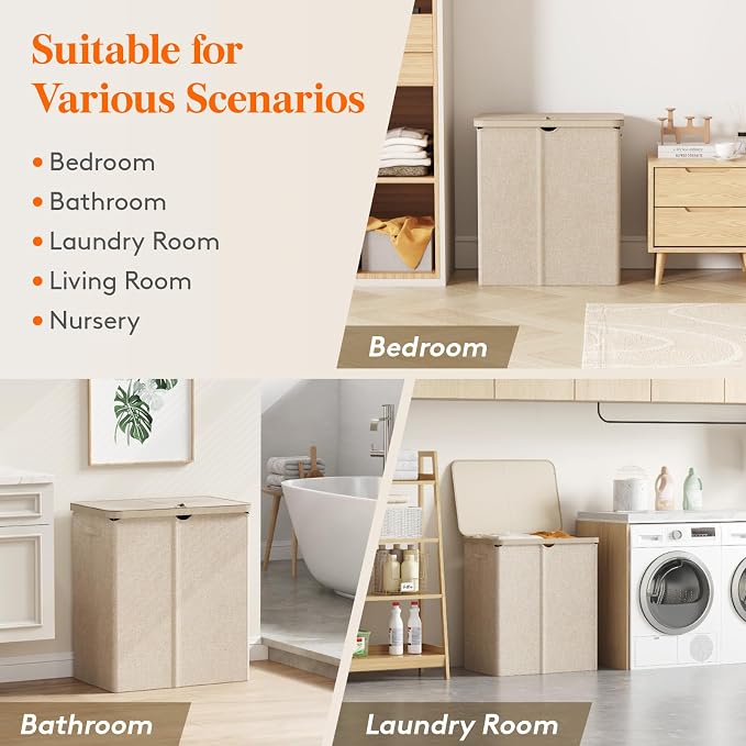 Lifewit 145L Laundry Basket - Image 9