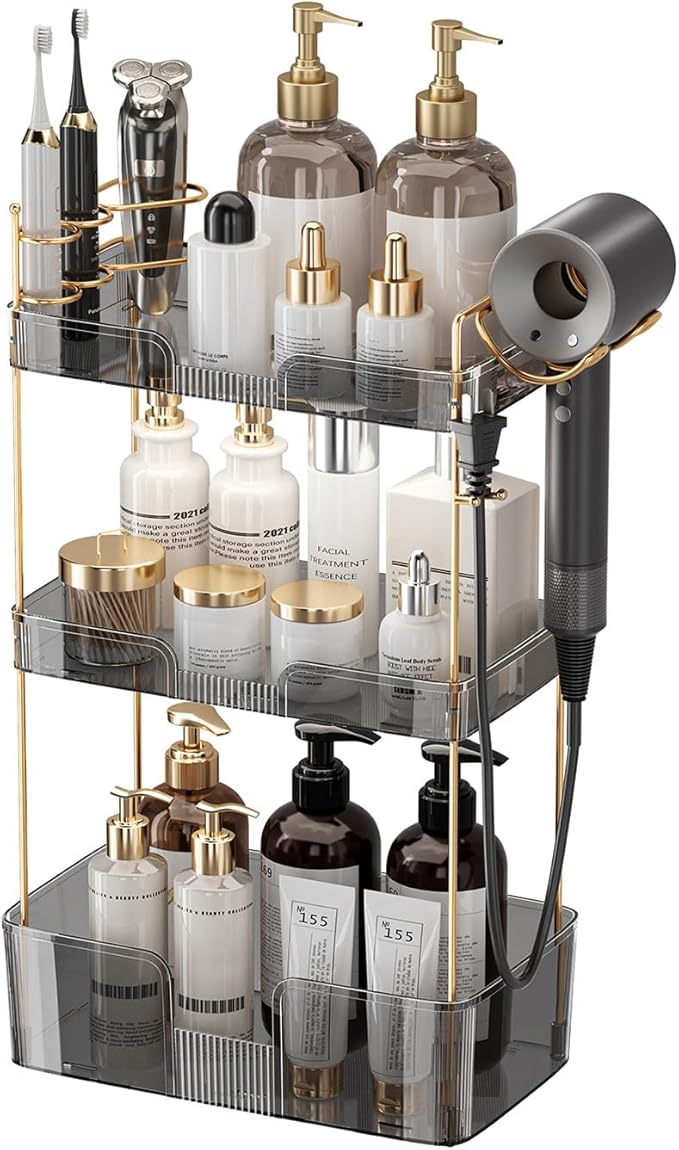 Aveniee Bathroom Counter Organizer, 3 Tier Skincare Perfume Countertop Storage by Aveniee