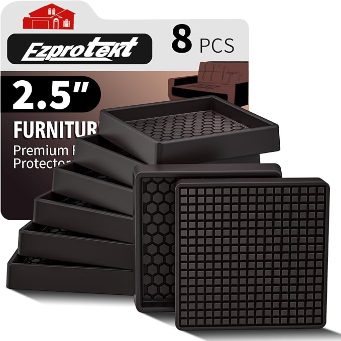 Ezprotekt Non Slip Furniture Pads, Anti-Slip Furniture Coasters by VisittheEzprotekt
