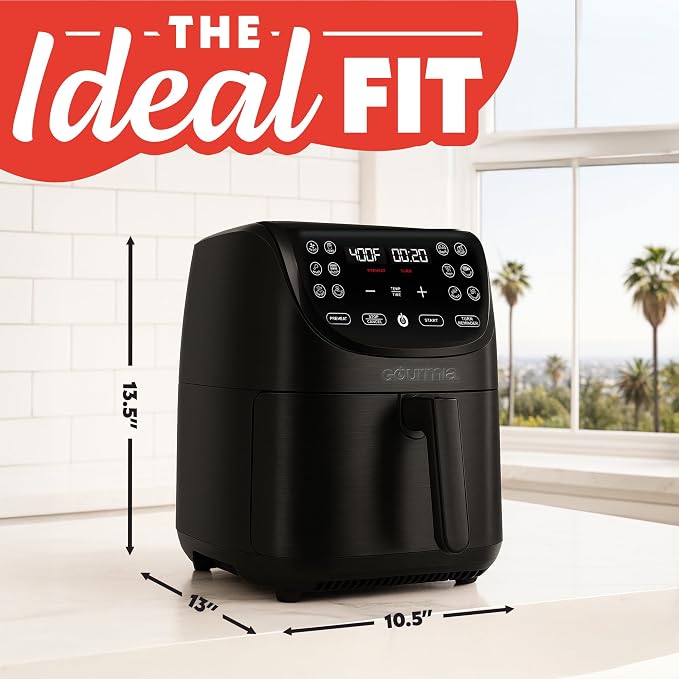 Gourmia Air Fryer - 7 Qt Large Capacity - Image 9