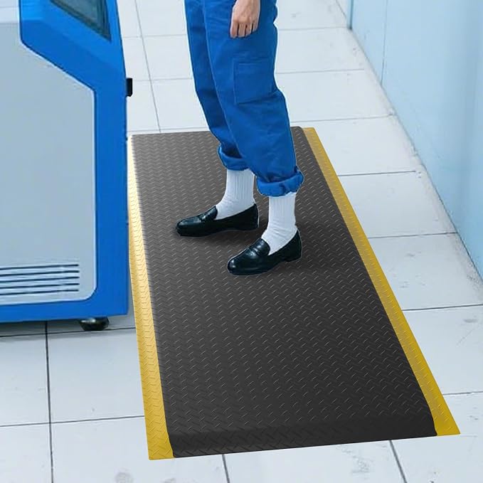 Anti Fatigue Mats Industrial, Anti-Slip Memory Foam Floor Mat, Helps Relieve by GCCSJ
