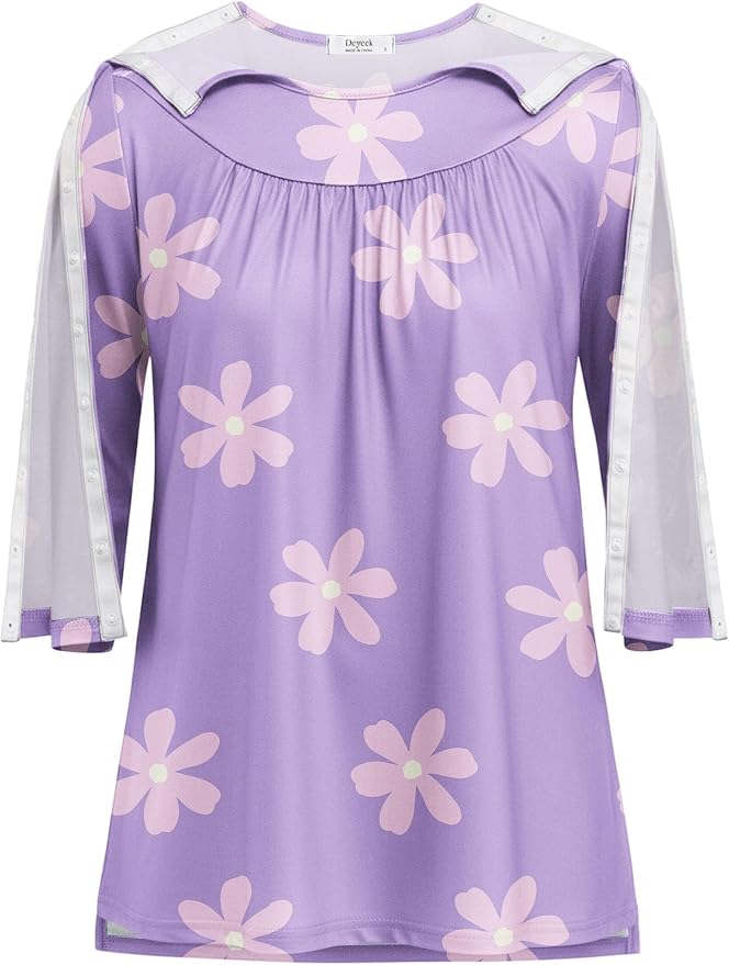 Deyeek Post Shoulder Surgery Shirt - Image 3