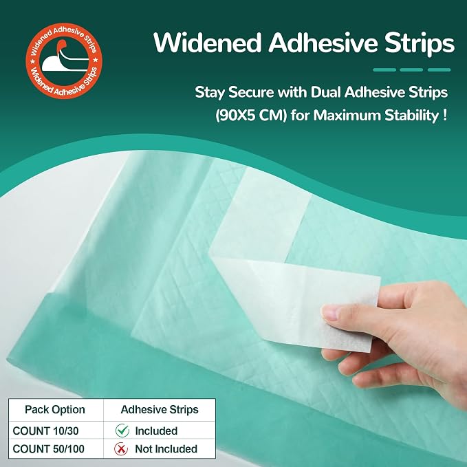 Bed Pads with Adhesive Strips 30''X36'', Kids and Pet - Image 3