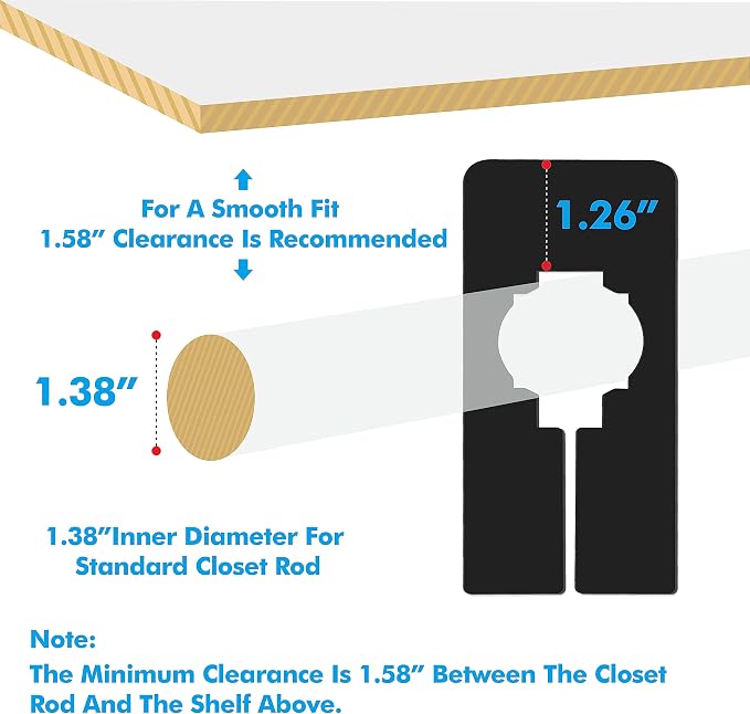 30 PCS Rectangular Closet Dividers - Image 2
