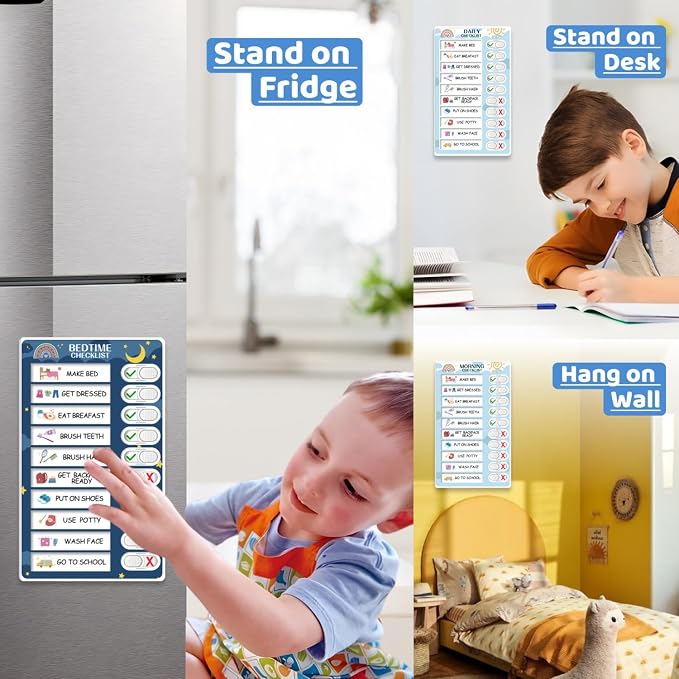 3 in 1 Bedtime/Morning/Daily Routine Chart - Image 8