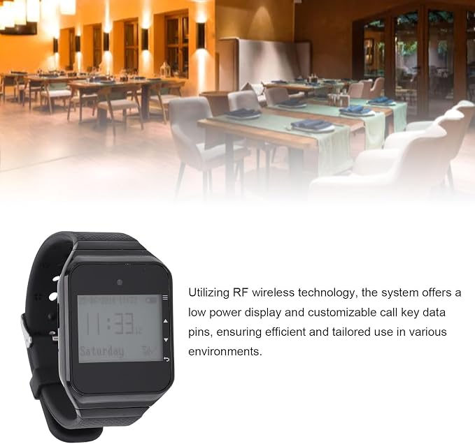 Wireless Caregiver Pager Call for Patient Nurse Alert System for Elderly - Image 2