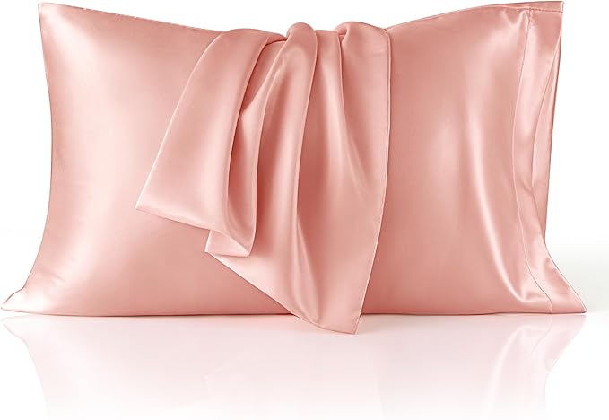 Bedsure Satin Pillowcases, Similar to Silk Pillow Cases Queen Size Set of 2 - Field & Grace
