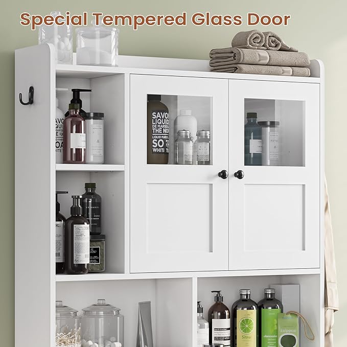 Itaar Over The Toilet Storage Cabinet, Over Toilet Bathroom Organizer - Image 6