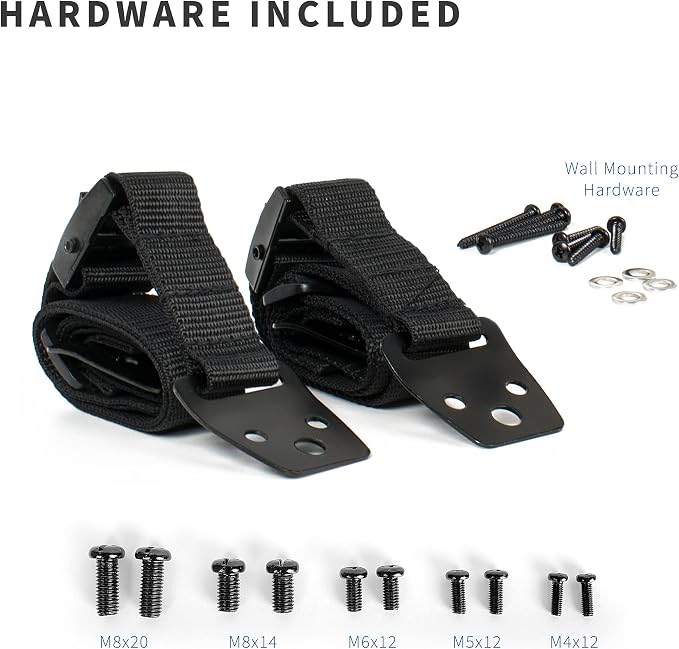 TV Anti-Tip Heavy Duty Dual Cable Kit, Non Tipping Safety Straps - Image 2
