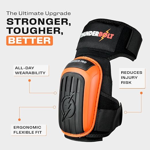 Thunderbolt Knee Pads for Men Construction Knee Pads for Work for Men and Women - Image 3