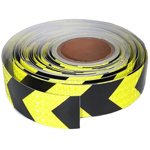 Reflective Tape 2 inch X 166 feet, Outdoor Waterproof Hazard Conspicuity Safety by tuyrchu