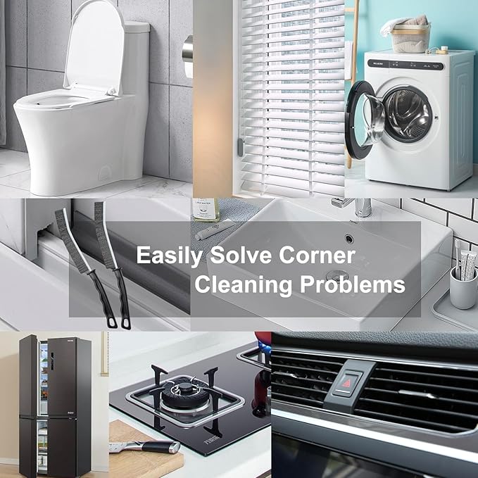 Crevice Cleaning Brush，Hard-Bristled Grout Brush，2024 New Multifunctional Gap - Field & Grace