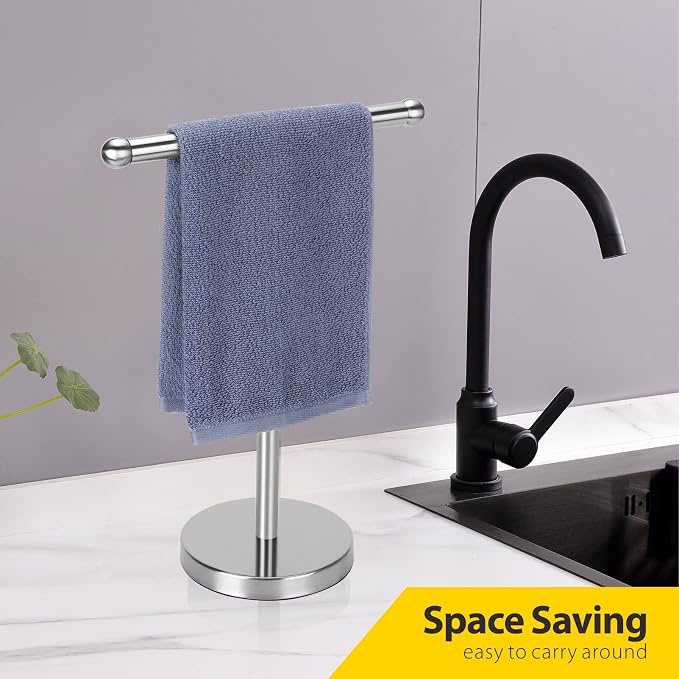 Hand Towel Holder, Hand Towel Rack Stand - Image 4
