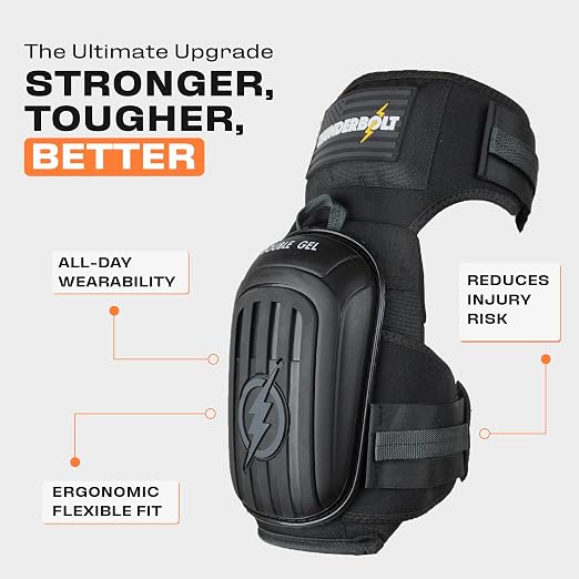 Thunderbolt Knee Pads for Men Construction Knee Pads for Work for Men and Women - Image 3