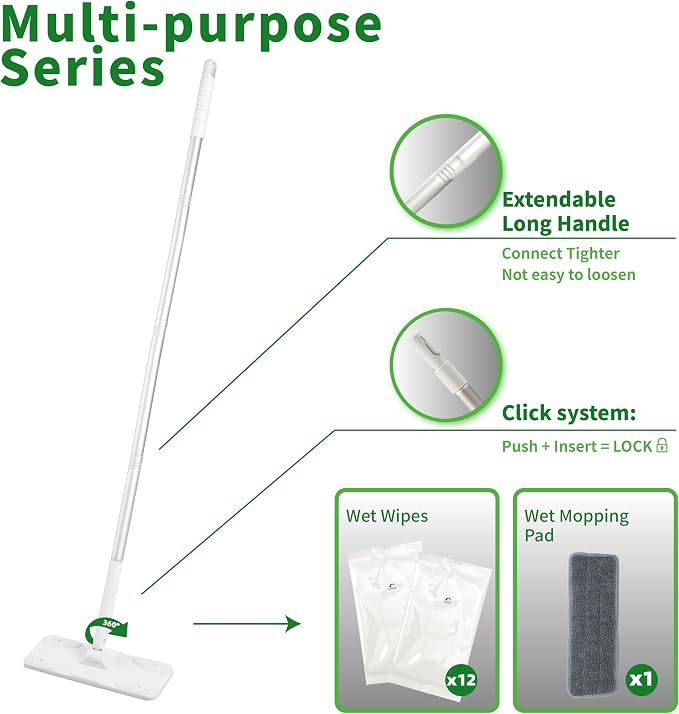 Layers Multi-Purpose Lightweight Dust Mop Set - Image 3