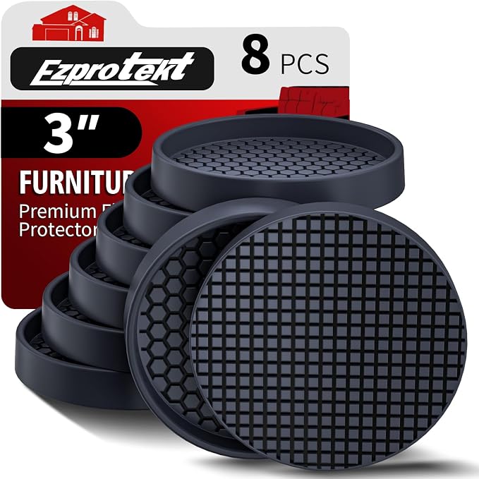 Ezprotekt Non Slip Furniture Pads, Anti-Slip Furniture Coasters by VisittheEzprotekt