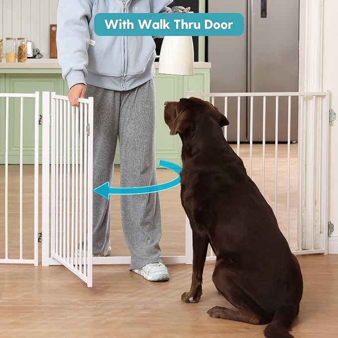 No Pawblems Free Standing Dog Gate - Image 5