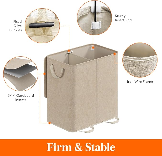 Lifewit Double Laundry Hamper - Field & Grace