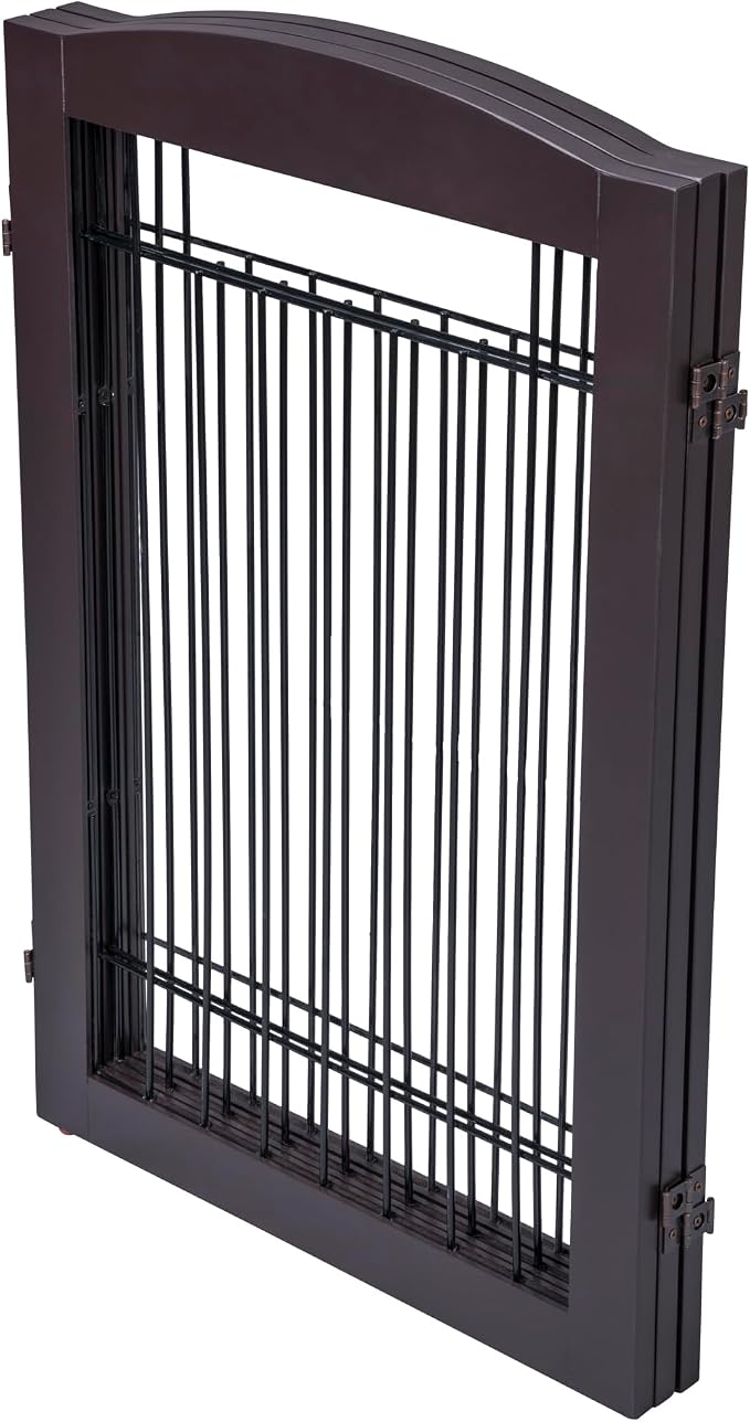 Spirich Freestanding Wire Pet Gate - Image 7