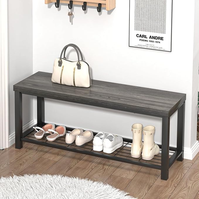 FOLUBAN Industrial Shoe Storage Bench - Image 4