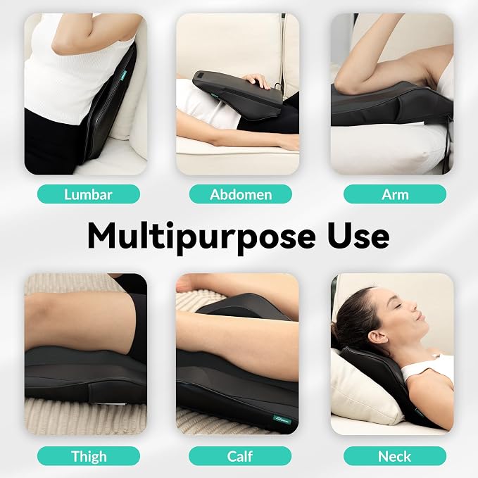 Snailax Shiatsu Lower Back Neck Massager - Image 6