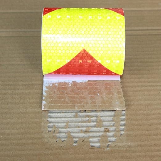 Reflective Tape 4 inch X 10 feet, Outdoor Waterproof Hazard Conspicuity Safety - Image 2