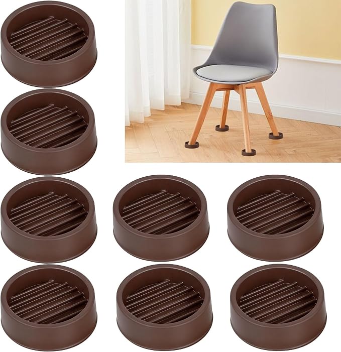1.5" x 1.5" Rubber Furniture Pads by Bsonedo