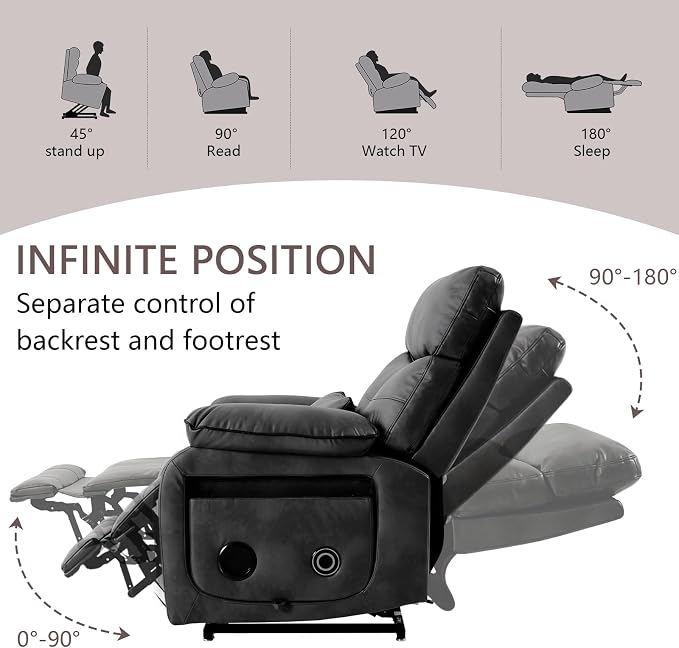 Dual Motor Power Lift Recliner Chair - Image 3