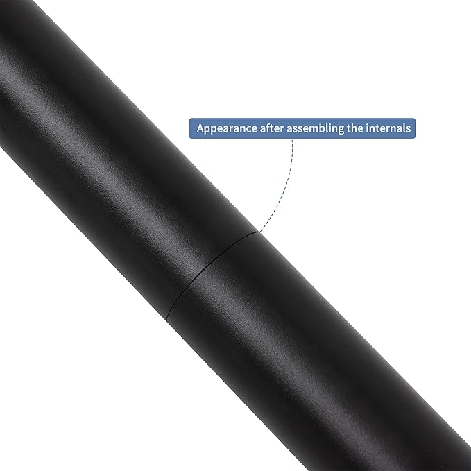 8 FT for Indoor Stairs, Modern Aluminum Handrail Set, Wall Mounted, - Image 5