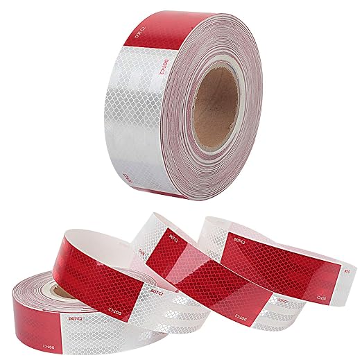 Waterproof Reflective Safety Tape Roll 2"X150' Feet Long Yellow Black DOT C2 - Image 8