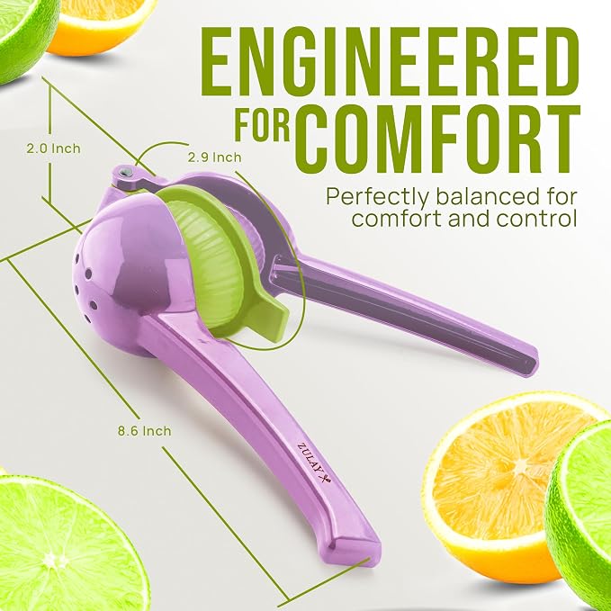 Zulay Kitchen Metal 2-in-1 Lemon Squeezer - Image 5