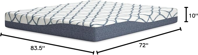 Signature Design by Ashley 10 Inch Chime Elite 2.0 Firm Green Tea Memory Foam - Image 3