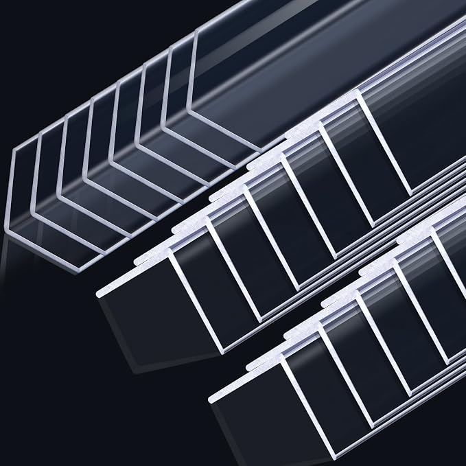 Sasylvia 20 Pcs Wall Corner Protector Guards, Vinyl 1-1/8 x 48 Inches Corner by Sasylvia