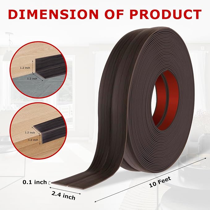 Flexible Wall Corner Protector Moulding Trim Peel and Stick Wall Corner Guards - Image 2