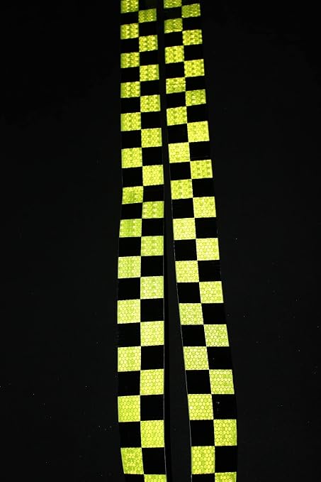 Reflective Tape 2 inch X 66 feet X 10 Rolls, Outdoor Waterproof Hazard - Image 2