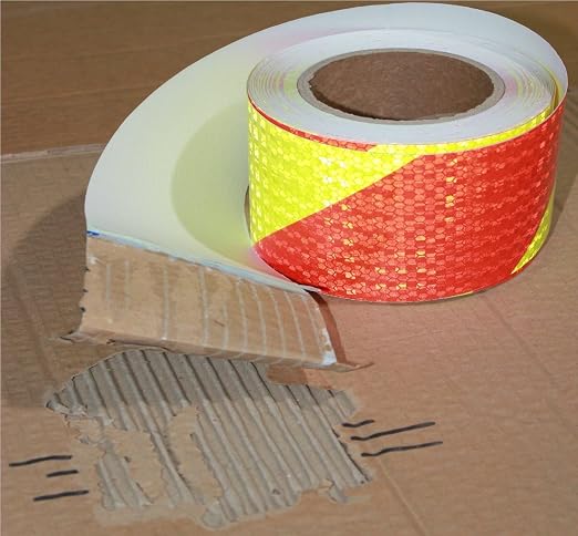 Reflective Tape Outdoor Waterproof 3 inch X 166 feet, High Visibility Hazard - Image 2