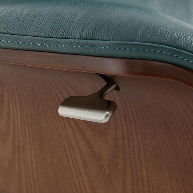 CHITA Genuine Leather Reclining Swivel Chair - Image 7