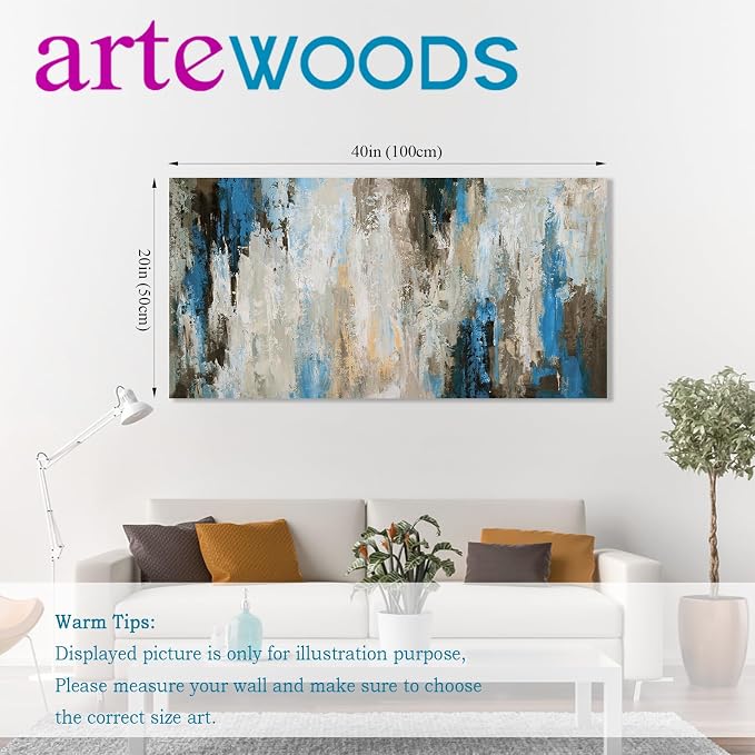 Abstract Wall Art Canvas Pictures Wall Decor Modern Abstract Artwork - Image 2
