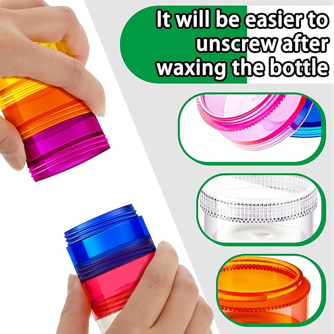 Sieral 7 Days Stackable Pill Organizers 7 Compartments Round Pill Boxes Tower - Image 3