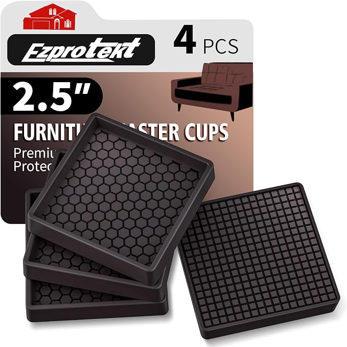 Ezprotekt Non Slip Furniture Pads, Anti Skid Furniture Coasters by VisittheEzprotekt